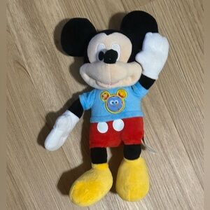 Disney Mickey Mouse Clubhouse Talking Plush Toy - Blue, Red, Yellow